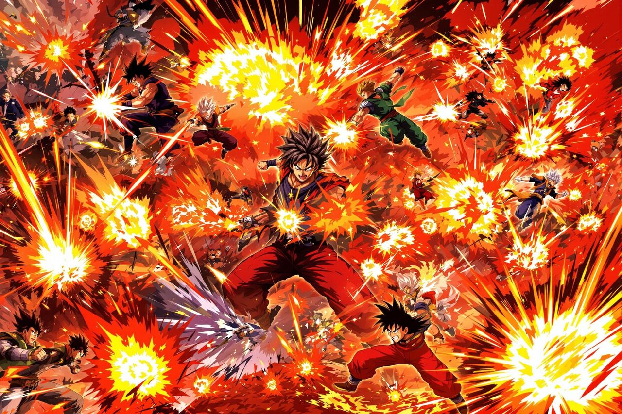呱呱漫画专题 - 高能打斗场面TOP50:每一帧都让你肾上腺素狂飙